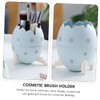 Operitacx Cosmetic Brush Holder Egg Design Large Capacity Makeup Organizer