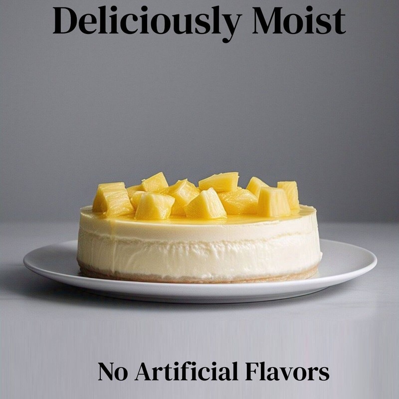 Andy Anand Sugar Free Pineapple Cheesecake 9" (2 lbs), Shipped