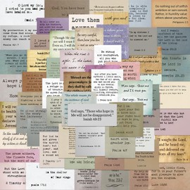 100PCS Bible Stickers, Inspirational Christian Stickers for Laptop Phone Scrapbook Bible Study Vision Board Christian Easter Gifts for Kids Men and Women (100, Inspirational)