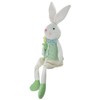 Northlight 24" White and Green Boy Bunny Rabbit Easter and