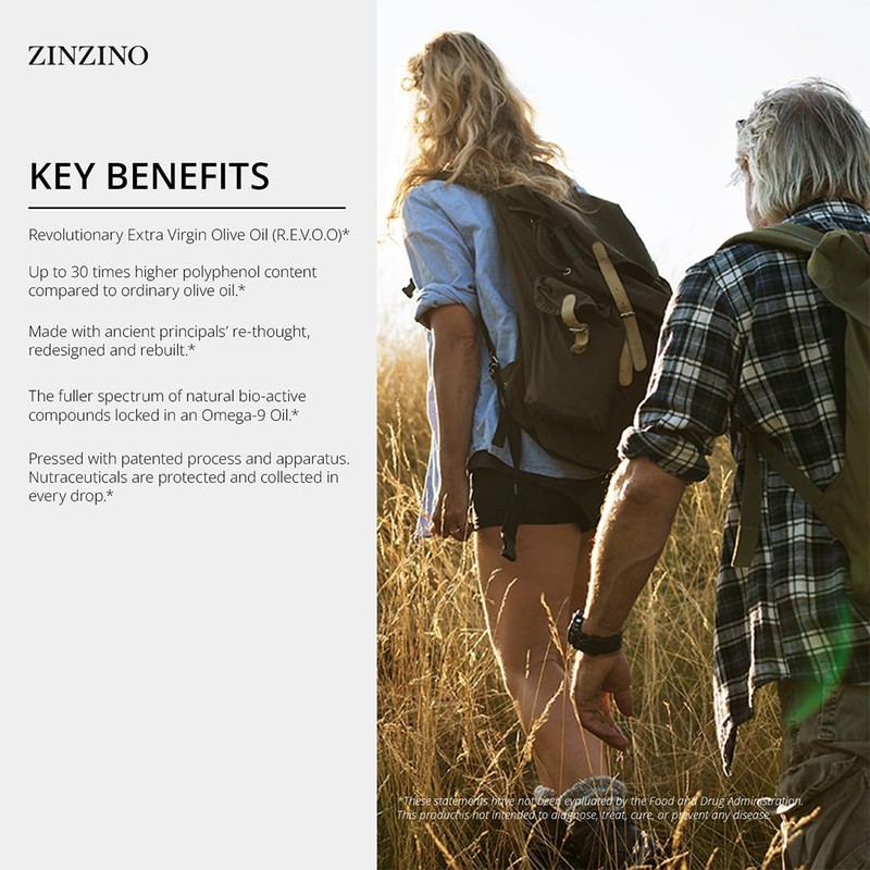 Zinzino - Revoo - Next-Generation Extra Virgin Olive Oil, 30x