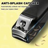 Long Handle Nail Clippers for Seniors – 5.15" Non-Slip Grip,