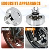 Front Axle Nut Covers Caps for 2024-2026 Harley Street Glide