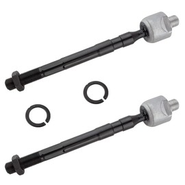 BOXI 4pcs Front Inner and Outer Tie Rod Ends Fit for Hyundai Elantra 2011-2016/Elantra Coupe 2013-2014/Elantra GT 2013-2017/Veloster 2012-2017 | EV800886 ES801074 ES801075