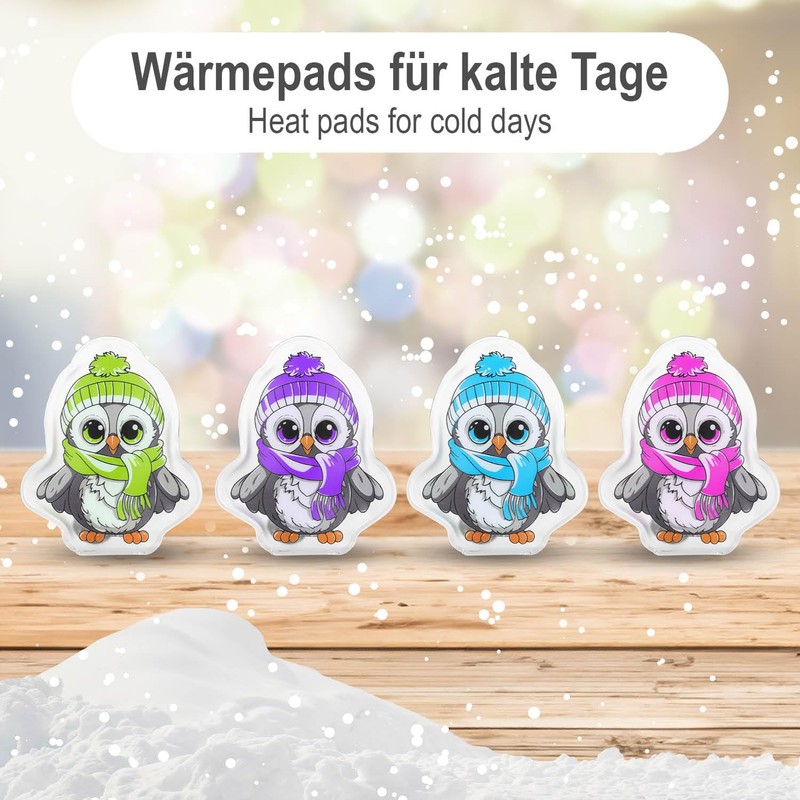 com-four® Pocket Warmer Hand Warmer Pocket Heating Pad for Cold