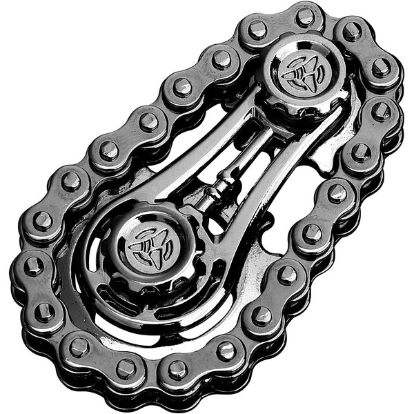 Dilabnda Fidget Chain Spinner Toy for Kids Adult, Linkage Bicycle