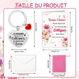 HOWAF Leaving Card, Leaving Gifts, Leaving Card, Office Leaving Gifts for Colleagues