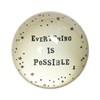 Sugarboo & Co. Everything is Possible Paperweight - 4"x4"