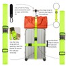 Heavy Duty Adjustable Luggage Connector Straps for Suitcases 4PCS Add