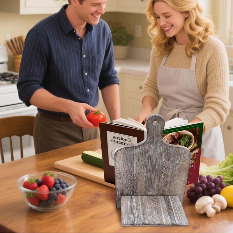 Cookbook Stand Recipe Book Holder: Recipe Book Holder for Counter