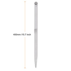 HARFINGTON Navigation Divider 16 Inch 400mm Adjustable Straight Pattern Divider Compass for Metalworking Geometry Drawing Woodworking