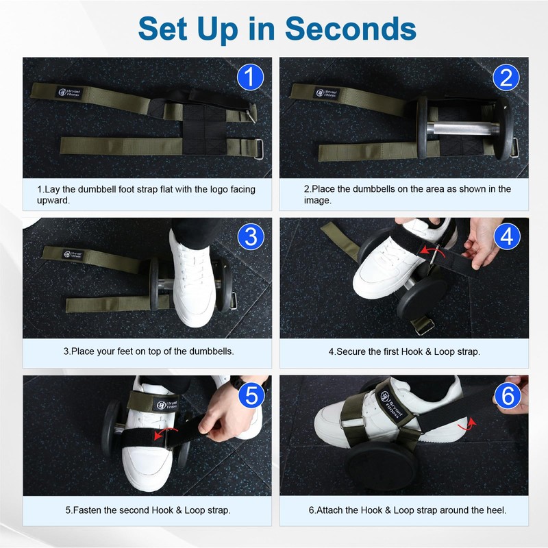 Portable Tibialis Trainer for Dumbbell - Adjustable Leg Extension &