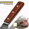 Professional Metal Spatula for Cast Iron Skillets and Flat Top