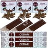 Cedar Incense Sticks & Backflow Incense Cones for Waterfall Combo