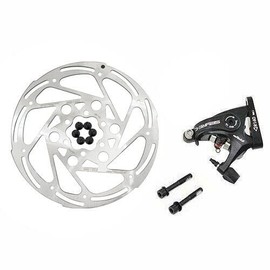 TRP Spyre-C Flat Mount Mechancial Disc Brake Set 160mm Rotors (Front+Rear), MH1821