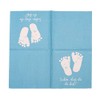 20 Napkins Baby Feet 'Schön, dass du da bist!' 33