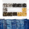 Sewing Buttons Practical Lightweight Iron Snaps Replaceable Clothes Decoration for