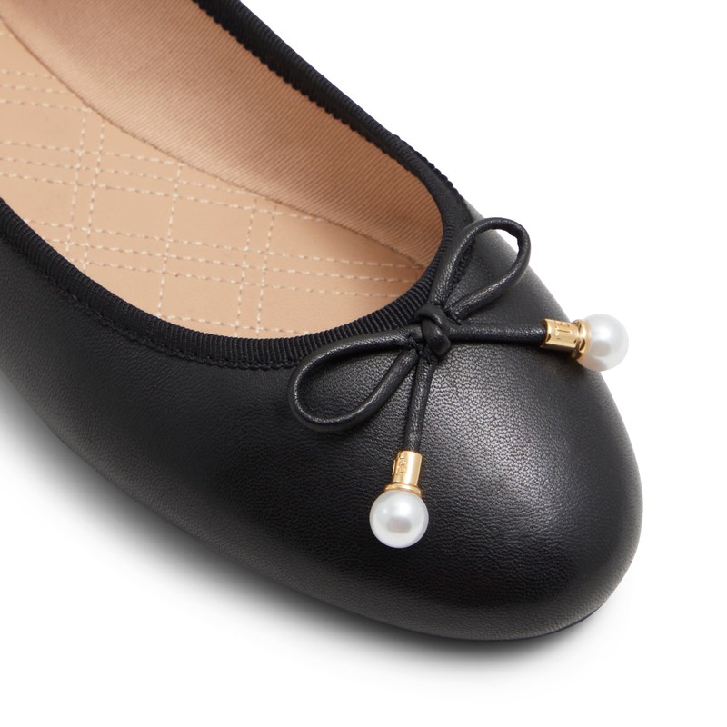 Ted Baker Women's Ava Icon Ballet Flat, Black, 5