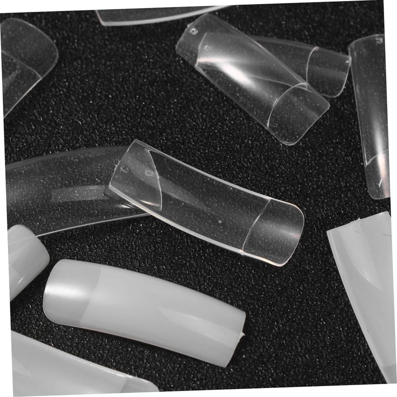 Ipetboom 1000pcs x 2 Bags Nail Stickers False Nail Tips
