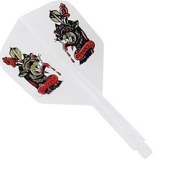 Condor Over Kill tdf7911 Condor Flight Overkill Yuki Yamada Player Model Small S Marble White Dart Flight