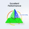 GAN Pyraminx 36 Magnets, Speed Magnetic Pyramid Puzzle Stickerless Triangle