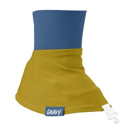 Gravy Style Trail Gaiters (Blue/Mustard, Small/Medium)