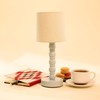 Camden Reed Traditional Wood Lamp - Gloss Finish, Elegant Lighting