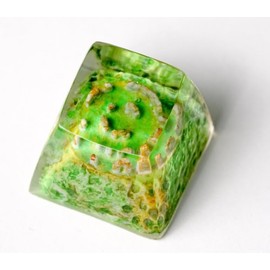 DATKEY Green Moutain Artisan Keycap Ocean Keycaps Keyboard Keycaps Cute Keycaps Artisan Keycap Aesthetic Keycaps Custom Keycaps Ocean Gifts for Art Lovers Men Gamer