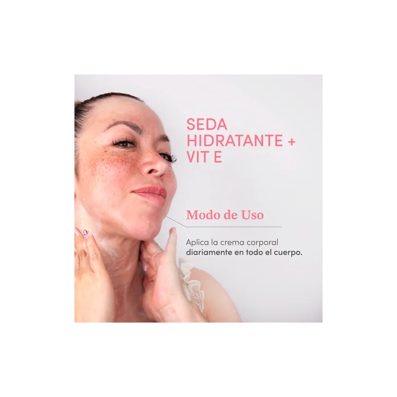 Seda Hidratante + Vit E - Loción Corporal Reafirmante Iam.