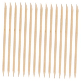 VICASKY 200pcs Professional Nail Sticks for Manicure Pedicure Double Sided Cuticle Pushers for Easy Nail Cleaning Dead Skin Removal Lightweight Portable