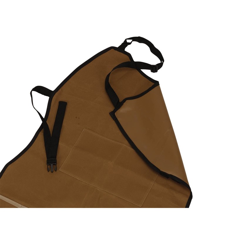 Draper 09968 Garden Apron, Heavy Duty, 7 Pockets, Brown