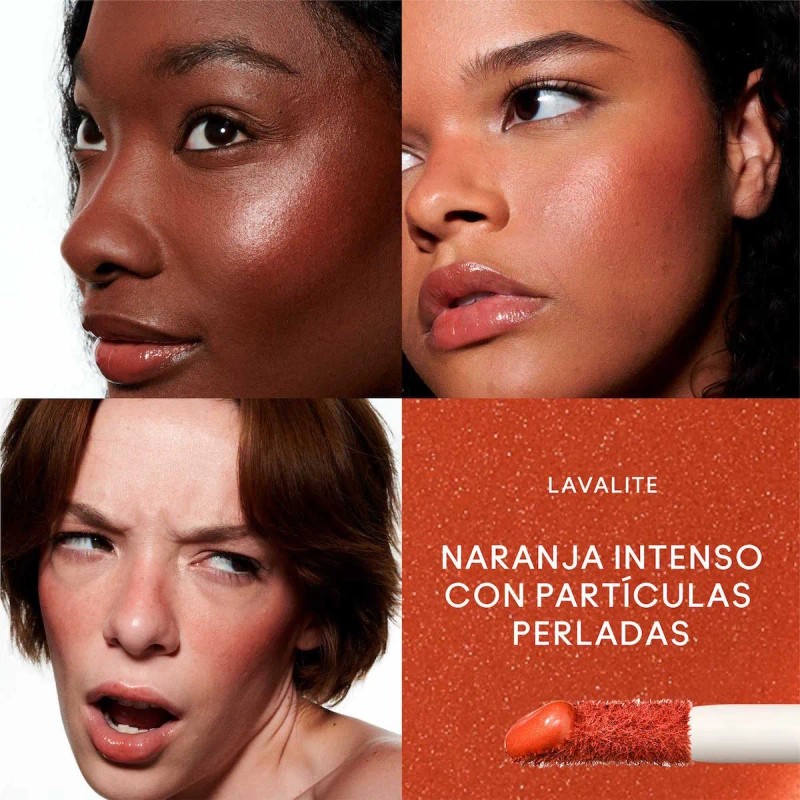 Rubor Líquido MAC Strobe Beam Liquid Blush Lavalite Luminoso Construible