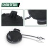 LQI Front Bumper Tow Hook Eye Cover Compatible with Jaguar