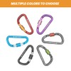 Brotree Small Carabiner Clips Mini Locking Carabiner - 6cm Aluminum