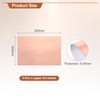 MECCANIXITY Double-Sided Conductive Copper Foil Sheets 300 x 200 x