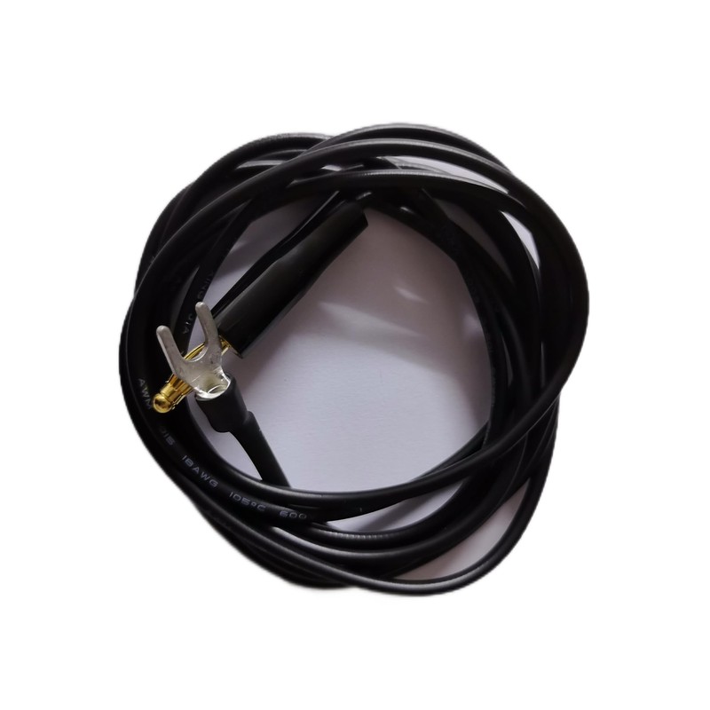 Velodi 6 Feet Long Turntable Custom Ground Wire Plug Plated