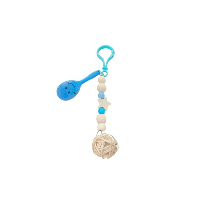 Parakeet Biting Toy, Maracas, Made in Japan, Safe and Safe