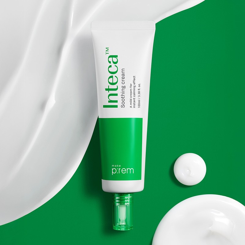 Makeprem Inteca Soothing Cream 100ml, 1 unit / 메이크프렘 인테카