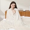 Aganear Waffle Blanket - Lightweight Breathable Summer Blanket of 50%