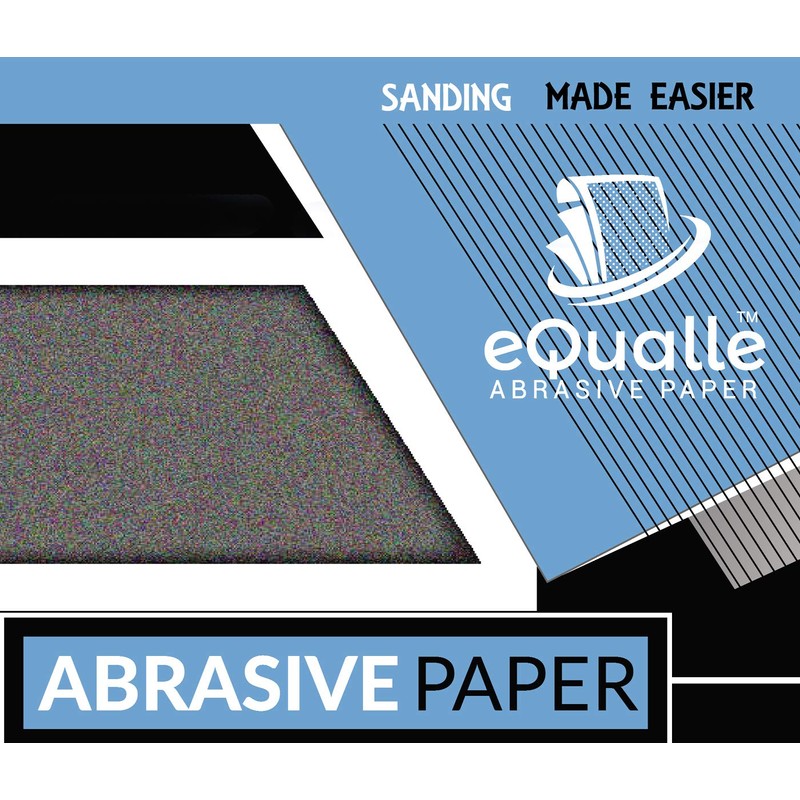 120 Grit Sandpaper Sheets 10 Pack 9x11 in – Medium