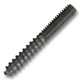 CSH 1/4-20 x 2" Hanger Bolts Plain Steel (100 per box)