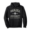 Funny WARLOCK UNIVERSITY Salem Wizard Graduated Witches Crew Pullover Hoodie