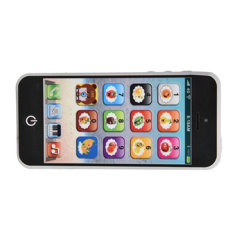 Children Mobile Phone Toy USB Charging Volume Adjustment Function LED