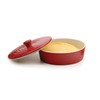 RSVP International Stoneware Tortilla Warmer & Server with Lid, Dishwasher,