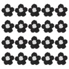 M METERXITY 50-Pack Flower Sew on Patches,1.6 Inch Handmade Beautiful