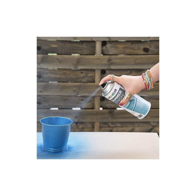 Dupli Color 467417 Enamel Heat Resistance Hammer Blow, 400 ml,