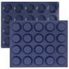 VOIRBLEU Silicone Tart Mold for Baking, Mini Tart Pan, 2