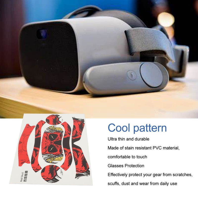 VR Glasses Stickers Ultrathin Cool Cartoon Pattern Protective VR Stickers