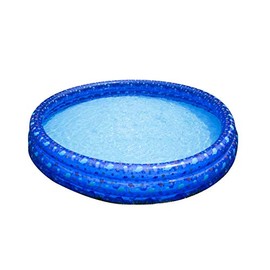 SWIMLINE Classic 3 Ring Kiddie Pool 60'' X 12'' For Kids Toddlers Children Adults, Ball & Sand Pit Outdoor Indoor Garden Backyard Summer Fun, Blow Up Thick Durable Inflatable Splash Pad Sprinkler