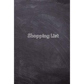 Shopping List: notepad, budget planner food, notebook, journal, dairy. newborn baby, schools essentials 100 pages of blank bullet lines checklist. ... travel diet paper supermarket organizer.